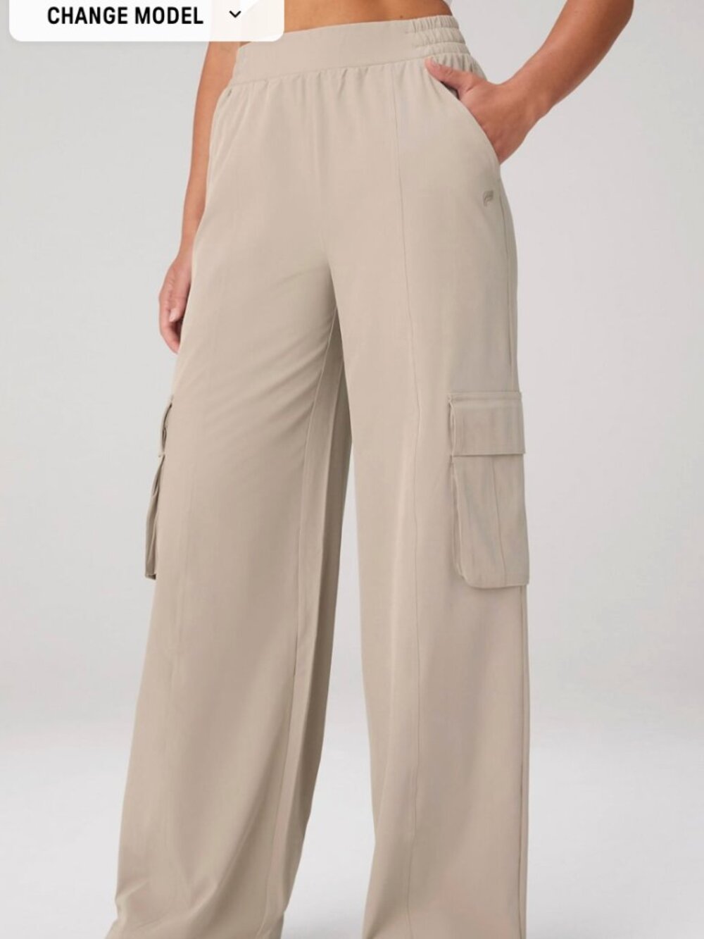 Downtown Wide Leg Cargo Pant | Fabletics